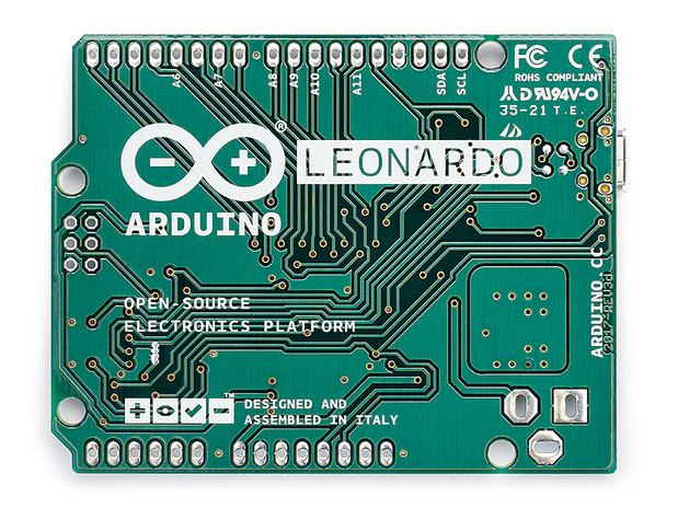 Carte Arduino Leonardo sans headers dans emballage original